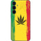 Marijuana Rasta Distressed Galaxy A36 5G Skin