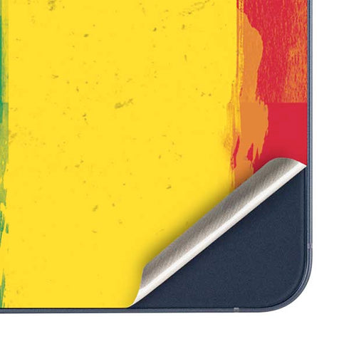 Marijuana Rasta Distressed Galaxy A36 5G Skin