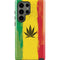 Marijuana Rasta Distressed Galaxy S23 Ultra Pro Case