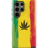 Marijuana Rasta Distressed Galaxy S23 Ultra Pro Case