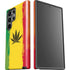Marijuana Rasta Distressed Galaxy S23 Ultra Pro Case