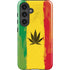 Marijuana Rasta Distressed Galaxy S25 Impact Case