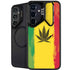 Marijuana Rasta Distressed Galaxy S24 Plus Kickstand Case