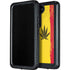 Marijuana Rasta Distressed Galaxy S24 Plus Waterproof Case