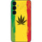 Marijuana Rasta Distressed Galaxy S25 Skin