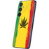 Marijuana Rasta Distressed Galaxy S24 Skin