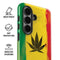 Marijuana Rasta Distressed Galaxy S26 Impact Case