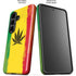 Marijuana Rasta Distressed Galaxy S26 Plus Impact Case
