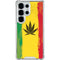 Marijuana Rasta Distressed Galaxy S26 Ultra Clear Case