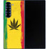Marijuana Rasta Distressed Galaxy Z Fold6 Skin