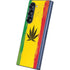 Marijuana Rasta Distressed Galaxy Z Fold6 Skin