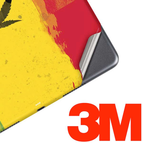 Marijuana Rasta Distressed iPad Skins
