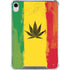 Marijuana Rasta Distressed iPad 11th Gen (2025) Clear Case