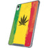 Marijuana Rasta Distressed iPad 11th Gen (2025) Clear Case