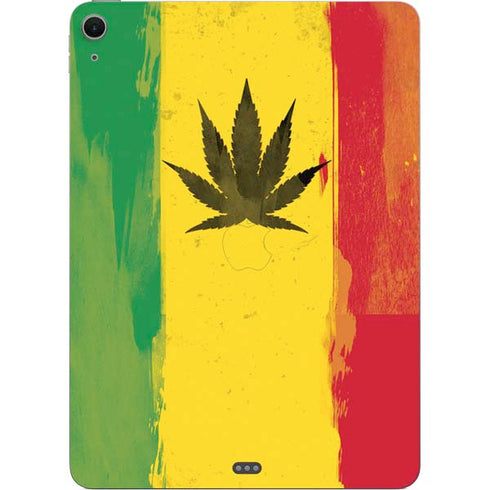 Marijuana Rasta Distressed Apple iPad Air Skin