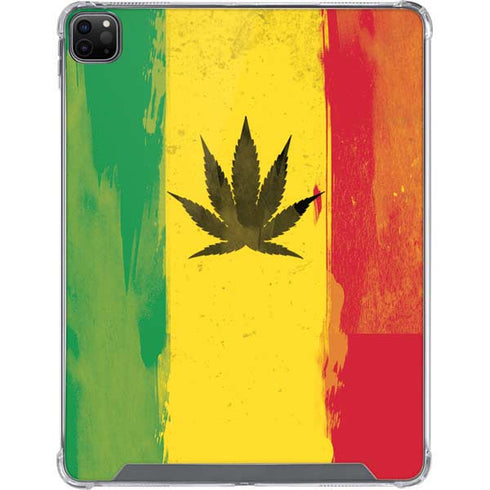 Marijuana Rasta Distressed iPad Cases