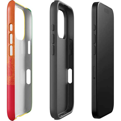 Marijuana Rasta Distressed iPhone 16 Pro Max Impact Case