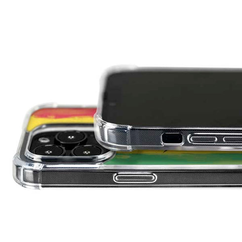 Marijuana Rasta Distressed iPhone 16 Pro Max MagSafe Case