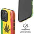 Marijuana Rasta Distressed iPhone 16 Pro Max Magsafe Impact Case