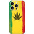 Marijuana Rasta Distressed iPhone 16 Pro Skin