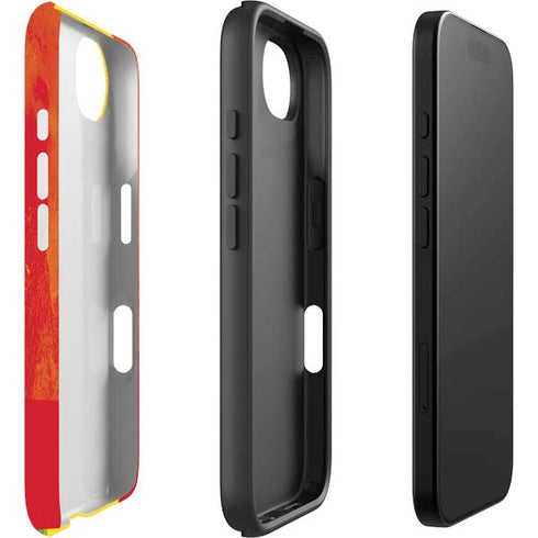 Marijuana Rasta Distressed iPhone 16e Impact Case