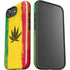 Marijuana Rasta Distressed iPhone 16e Impact Case