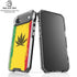 Marijuana Rasta Distressed iPhone 17 Air Clear Case