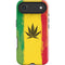 Marijuana Rasta Distressed iPhone 17 Air Impact Case