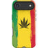 Marijuana Rasta Distressed iPhone 17 Air Impact Case