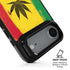 Marijuana Rasta Distressed iPhone 17 Air Kickstand Case