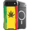 Marijuana Rasta Distressed iPhone 17 Air MagSafe Case