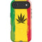 Marijuana Rasta Distressed iPhone 17 Air Magsafe Impact Case