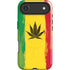 Marijuana Rasta Distressed iPhone 17 Air Magsafe Impact Case