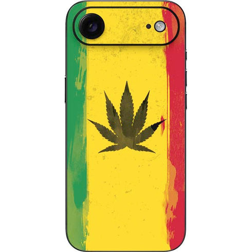 Marijuana Rasta Distressed iPhone 17 Air Skin