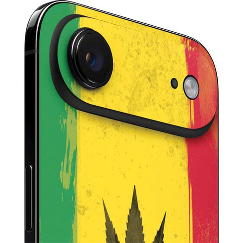 Marijuana Rasta Distressed iPhone 17 Air Skin