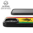 Marijuana Rasta Distressed iPhone 17 Kickstand Case