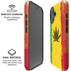 Marijuana Rasta Distressed iPhone 17 Magsafe Impact Case