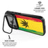 Marijuana Rasta Distressed iPhone 17 Pro Kickstand Case