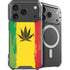 Marijuana Rasta Distressed iPhone 17 Pro MagSafe Case