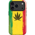 Marijuana Rasta Distressed iPhone 17 Pro Magsafe Impact Case