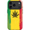 Marijuana Rasta Distressed iPhone 17 Pro Max Magsafe Impact Case