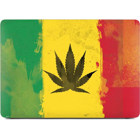 Marijuana Rasta Distressed Apple MacBook Air Skin