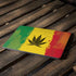 Marijuana Rasta Distressed Apple MacBook Air Skin