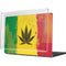 Marijuana Rasta Distressed MacBook Pro 14in (2021-24) Case plus Skin