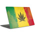 Marijuana Rasta Distressed MacBook Skins