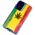 Marijuana Rasta Distressed Moto G 5G (2024) Clear Case