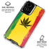 Marijuana Rasta Distressed Moto G Power 5G (2024) Clear Case