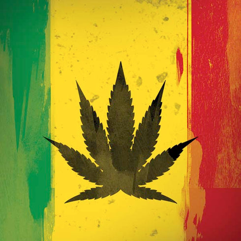 Marijuana Rasta Distressed Moto G6 Skin