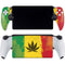 Marijuana Rasta Distressed PlayStation Portal Remote Player Skin