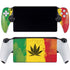 Marijuana Rasta Distressed PlayStation Portal Remote Player Skin
